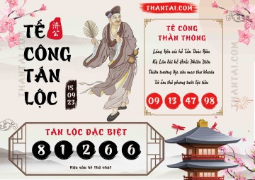 Tế Công Tán Lộc 15/09/2023