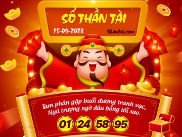 SỔ THẦN TÀI 15/09/2023