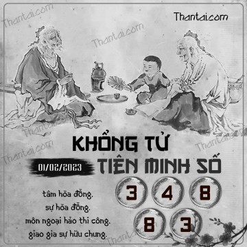 KHỔNG TỬ TIÊN MINH SỐ 01/02/2023