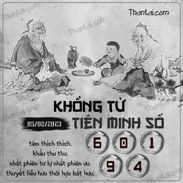 KHỔNG TỬ TIÊN MINH SỐ 05/02/2023