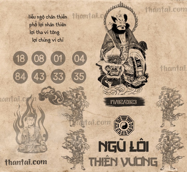 NGŨ LÔI THIÊN VƯƠNG 02/02/2023