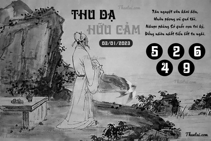 THU DẠ HỮU CẢM 01/01/2023
