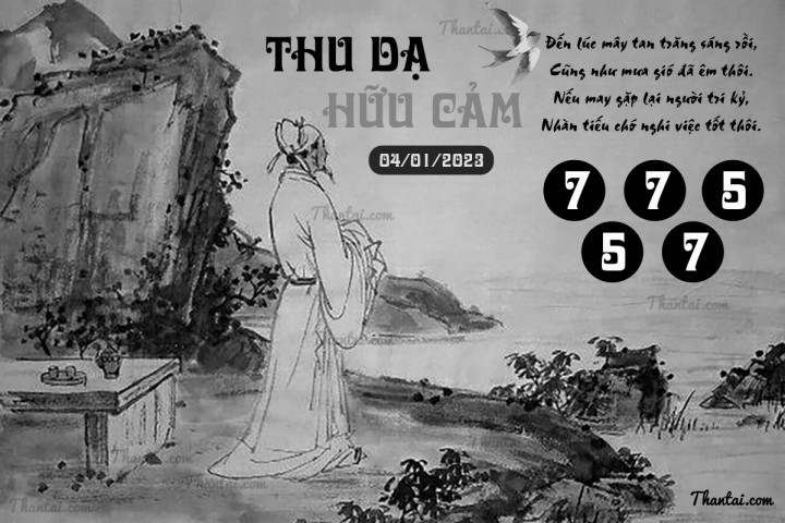THU DẠ HỮU CẢM 01/01/2023