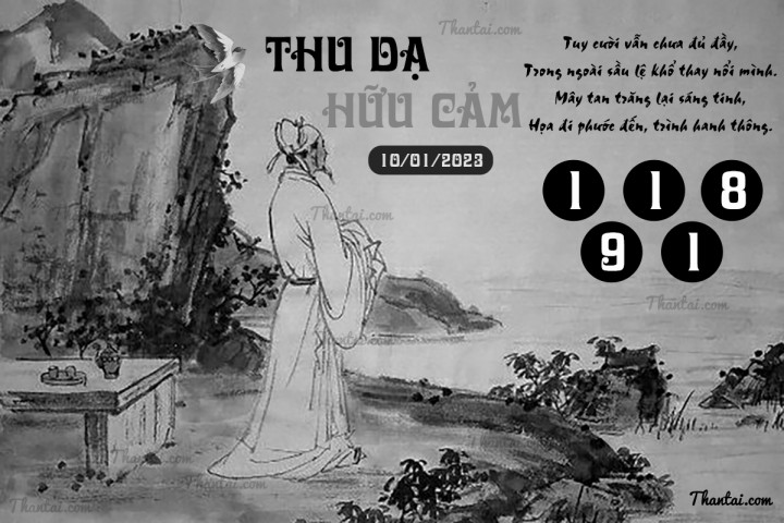 THU DẠ HỮU CẢM 01/01/2023