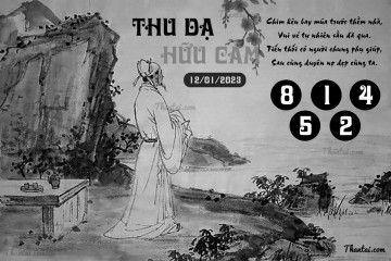 THU DẠ HỮU CẢM 12/01/2023