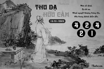 THU DẠ HỮU CẢM 15/01/2023