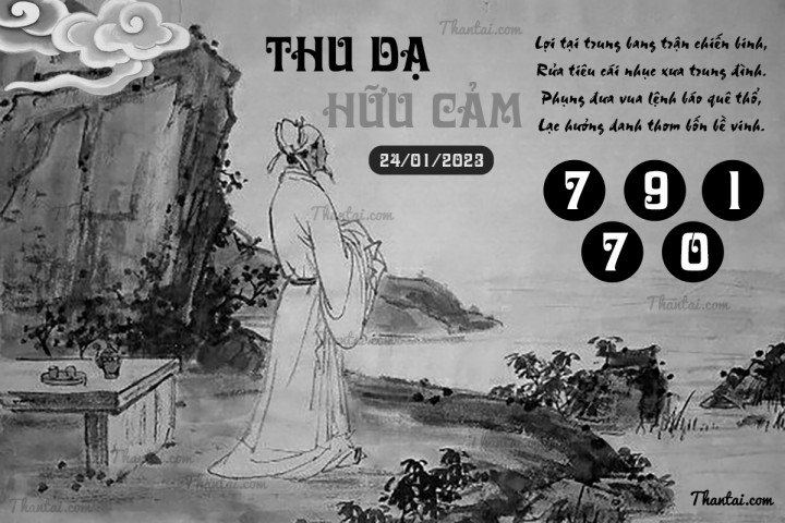 THU DẠ HỮU CẢM 09/01/2023