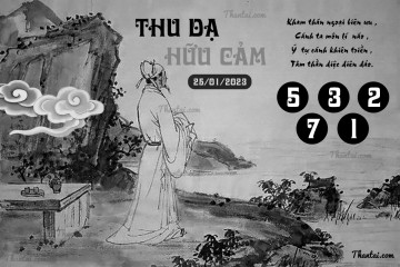 THU DẠ HỮU CẢM 25/01/2023