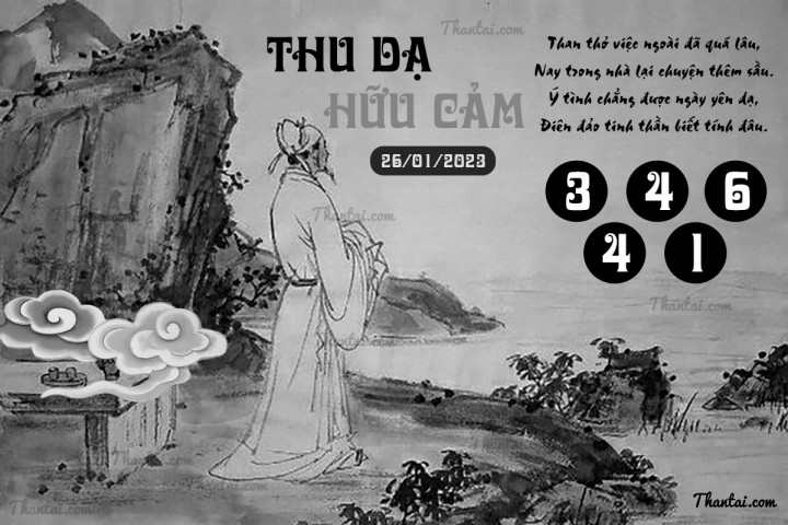 THU DẠ HỮU CẢM 11/01/2023