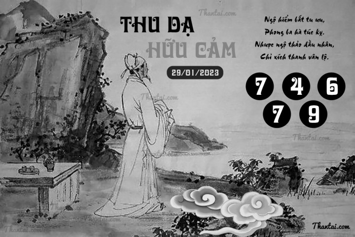 THU DẠ HỮU CẢM 14/01/2023