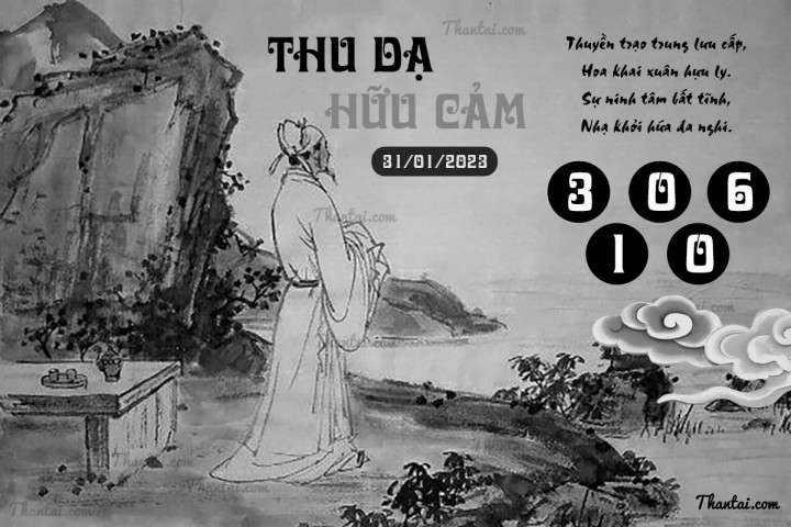 THU DẠ HỮU CẢM 16/01/2023