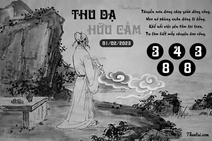THU DẠ HỮU CẢM 17/01/2023