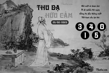 THU DẠ HỮU CẢM 25/02/2023