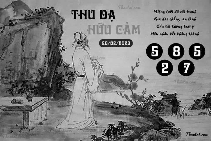 THU DẠ HỮU CẢM 13/02/2023