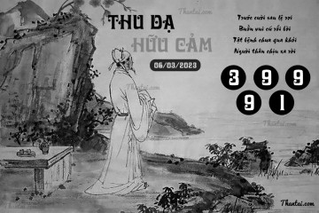 THU DẠ HỮU CẢM 06/03/2023