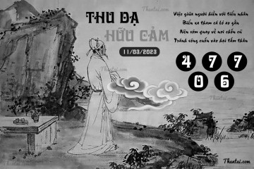 THU DẠ HỮU CẢM 11/03/2023