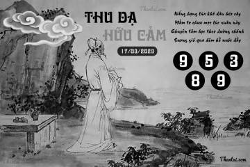 THU DẠ HỮU CẢM 17/03/2023