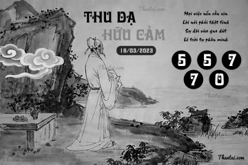 THU DẠ HỮU CẢM 18/03/2023