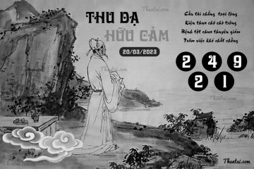 THU DẠ HỮU CẢM 20/03/2023