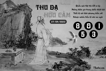 THU DẠ HỮU CẢM 27/04/2023