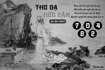 THU DẠ HỮU CẢM 20/05/2023