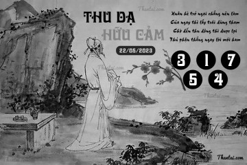 THU DẠ HỮU CẢM 22/05/2023