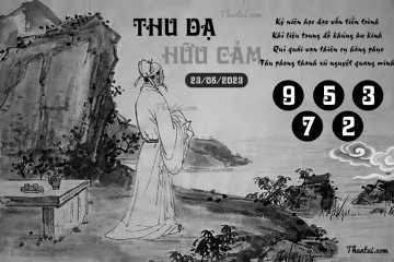 THU DẠ HỮU CẢM 23/05/2023