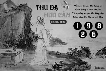 THU DẠ HỮU CẢM 24/05/2023