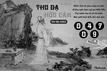 THU DẠ HỮU CẢM 04/06/2023