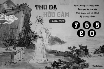 THU DẠ HỮU CẢM 16/06/2023