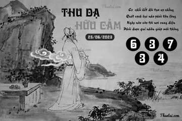 THU DẠ HỮU CẢM 25/06/2023