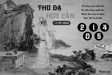 THU DẠ HỮU CẢM 17/07/2023