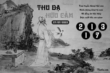 THU DẠ HỮU CẢM 27/07/2023