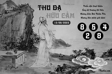 THU DẠ HỮU CẢM 13/08/2023