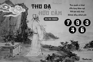 THU DẠ HỮU CẢM 23/09/2023