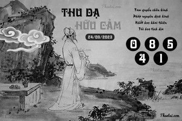 THU DẠ HỮU CẢM 24/09/2023