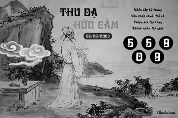 THU DẠ HỮU CẢM 25/09/2023