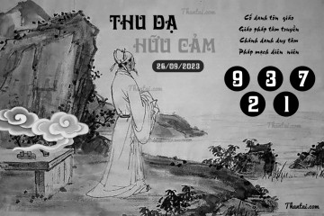 THU DẠ HỮU CẢM 26/09/2023