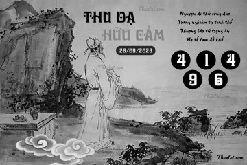 THU DẠ HỮU CẢM 28/09/2023