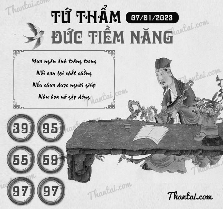 TỨ THẨM ĐỨC TIỀM NĂNG 01/01/2023