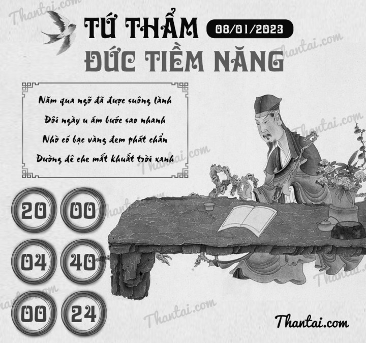 TỨ THẨM ĐỨC TIỀM NĂNG 01/01/2023