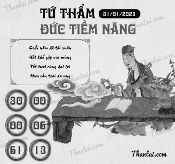 TỨ THẨM ĐỨC TIỀM NĂNG 31/01/2023