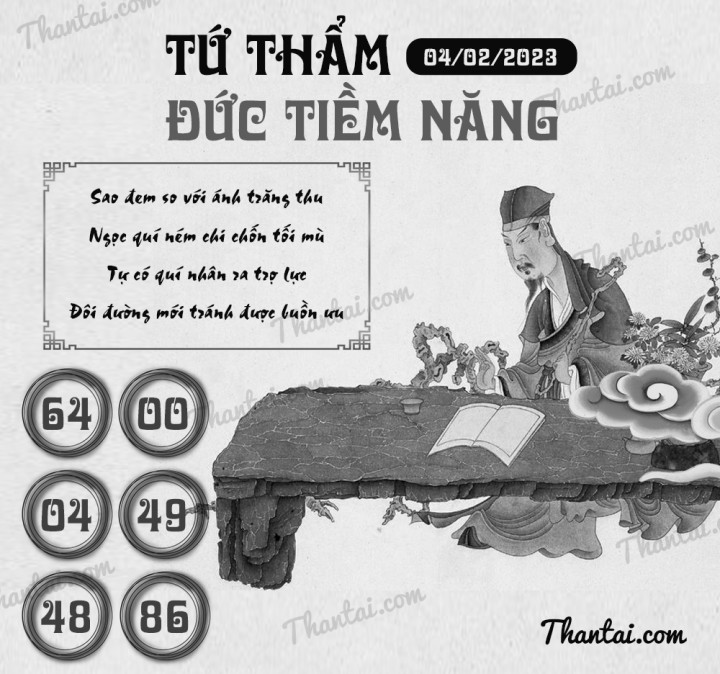 TỨ THẨM ĐỨC TIỀM NĂNG 20/01/2023
