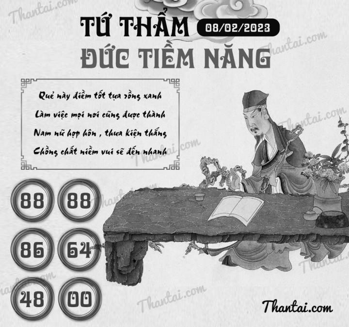 TỨ THẨM ĐỨC TIỀM NĂNG 24/01/2023