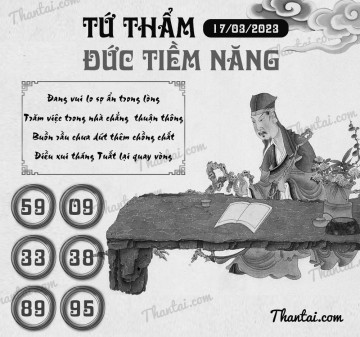 TỨ THẨM ĐỨC TIỀM NĂNG 17/03/2023