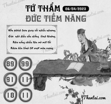 TỨ THẨM ĐỨC TIỀM NĂNG 06/04/2023