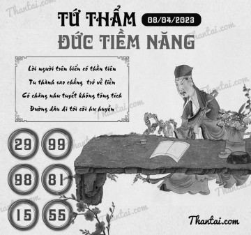 TỨ THẨM ĐỨC TIỀM NĂNG 08/04/2023