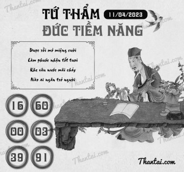 TỨ THẨM ĐỨC TIỀM NĂNG 11/04/2023