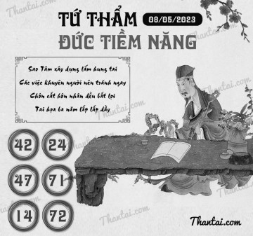 TỨ THẨM ĐỨC TIỀM NĂNG 08/05/2023