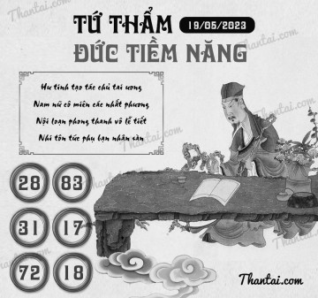 TỨ THẨM ĐỨC TIỀM NĂNG 19/05/2023